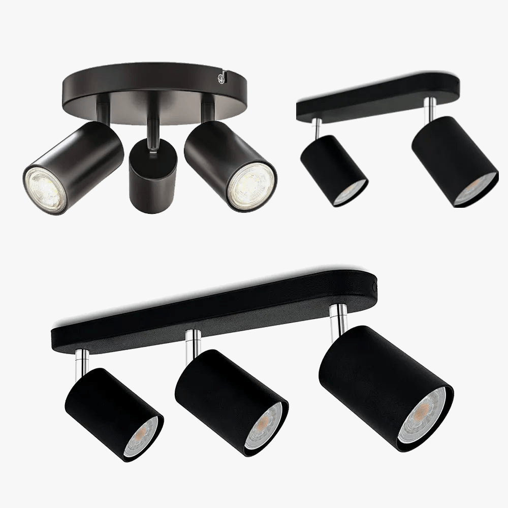 Plafonnier LED sur-mesure pour bar : angles ajustables, installation facile | Marco Lucetti