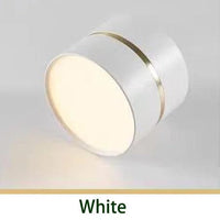 Plafonnier LED Surface Monté Downlight Rond Projecteurs COB - Éclairage Moderne | Marco Lucetti