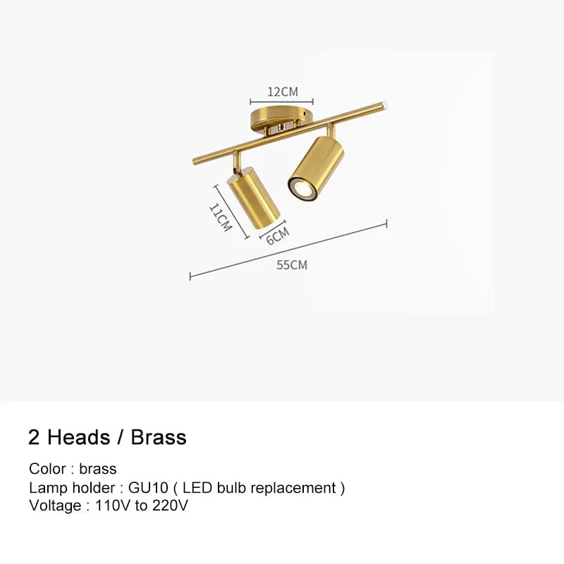 Plafonnier LED Surface Mount - Angle Réglable pour Restaurant & Bar | Marco Lucetti