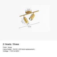 Plafonnier LED Surface Mount - Angle Réglable pour Restaurant & Bar | Marco Lucetti