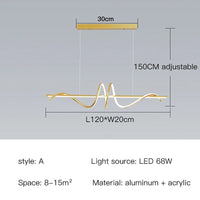 Plafonnier LED Suspendu au Design Moderne & Épuré | Marco Lucetti