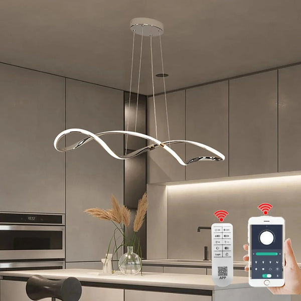 Plafonnier LED Suspendu au Design Moderne - LuminaVita | Marco Lucetti