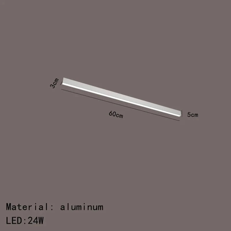 Plafonnier LED Suspendu Design Minimaliste - Livraison Directe | Marco Lucetti 60cm-Blanc / Intensité variable