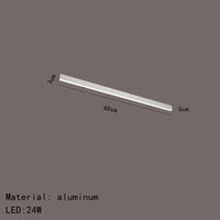 Plafonnier LED Suspendu Design Minimaliste - Livraison Directe | Marco Lucetti 60cm-Blanc / Intensité variable