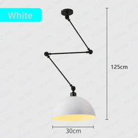 Plafonnier LED Suspendu Design Scandinave Moderne en Aluminium - Nordic Luxe | Marco Lucetti Couleur blanche