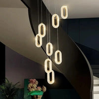 Plafonnier LED suspendu en acrylique au design contemporain | Marco Lucetti