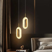 Plafonnier LED suspendu en acrylique au design contemporain | Marco Lucetti