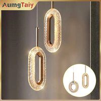 Plafonnier LED suspendu en acrylique au design contemporain | Marco Lucetti