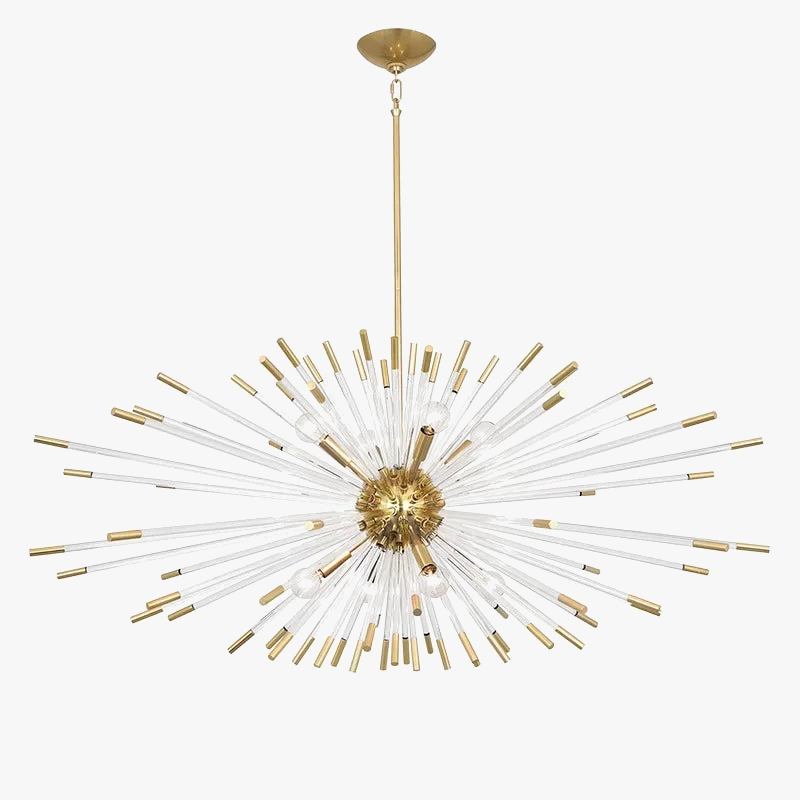 Lustre LED en cristal design moderne de luxe