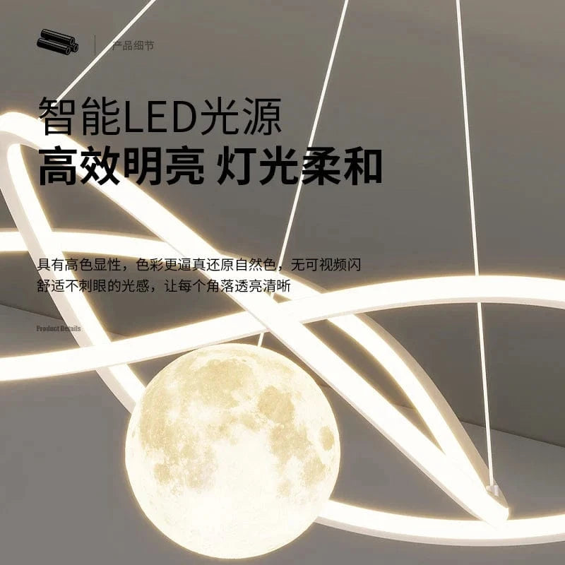 Plafonnier LED Suspendu - Forme Ronde | Marco Lucetti