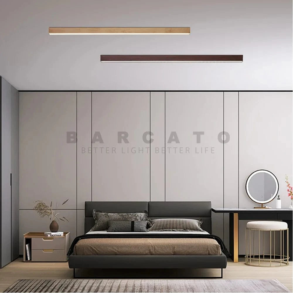 Plafonnier LED Suspendu Longue Bande Design Moderne - Éclairage Linéaire | Marco Lucetti