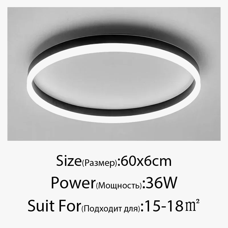 Plafonnier LED Suspendu - Luminia - Design Moderne - Décoratif d'Intérieur | Marco Lucetti