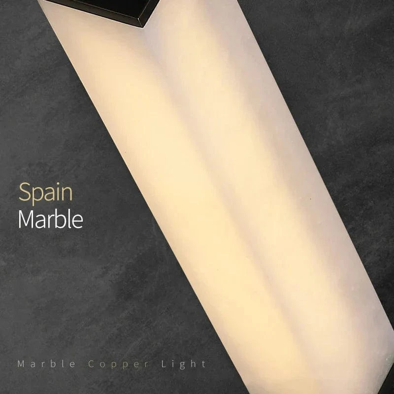 Plafonnier LED Suspendu Marbre Blanc - Design Moderne et Décoratif pour Villas | Marco Lucetti