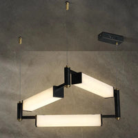 Plafonnier LED Suspendu Marbre Blanc - Design Moderne et Décoratif pour Villas | Marco Lucetti