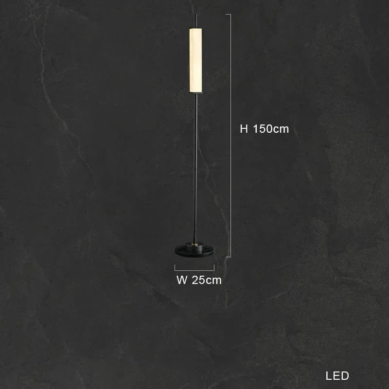 Plafonnier LED Suspendu Marbre Blanc - Design Moderne et Décoratif pour Villas | Marco Lucetti Lampadaire / Cadre argenté / Lumière blanche