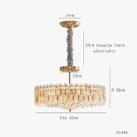 Plafonnier LED suspendu nordique créatif à intensité réglable - Décoration design | Marco Lucetti