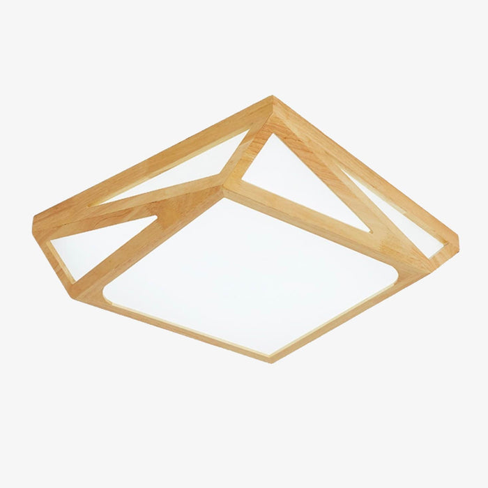 Plafonnier LED SymétriWood | Marco Lucetti