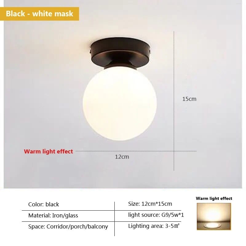 Plafonnier LED Transparent - Style Moderne | Marco Lucetti