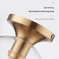 Plafonnier LED Transparent - Style Moderne | Marco Lucetti