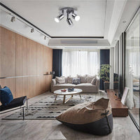 Plafonnier LED Tri-Spot Chromé. | Marco Lucetti