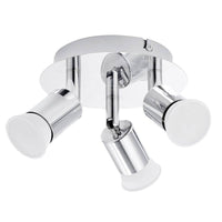 Plafonnier LED Tri-Spot Chromé. | Marco Lucetti