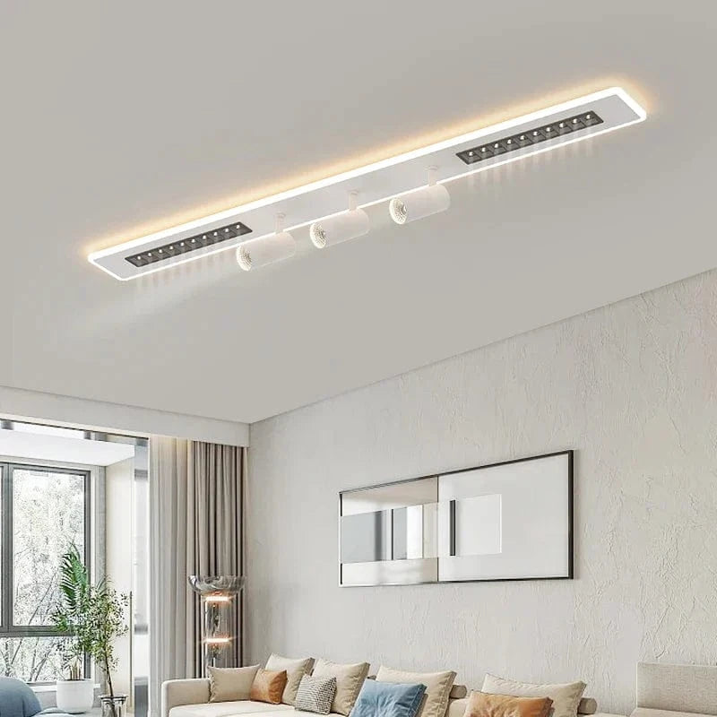 Plafonnier LED Triple Spot Longue Bande en Trois Couleurs | Marco Lucetti