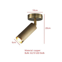 Plafonnier LED Tulia Spotlight réglable | Marco Lucetti