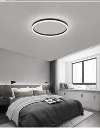 Plafonnier LED Nordic Chic Ultra-Fin - Décor Moderne