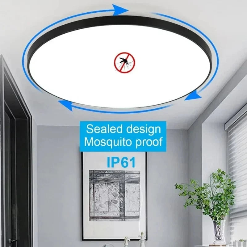 Plafonnier LED ultra-mince avec détection radar de 27 cm | Marco Lucetti