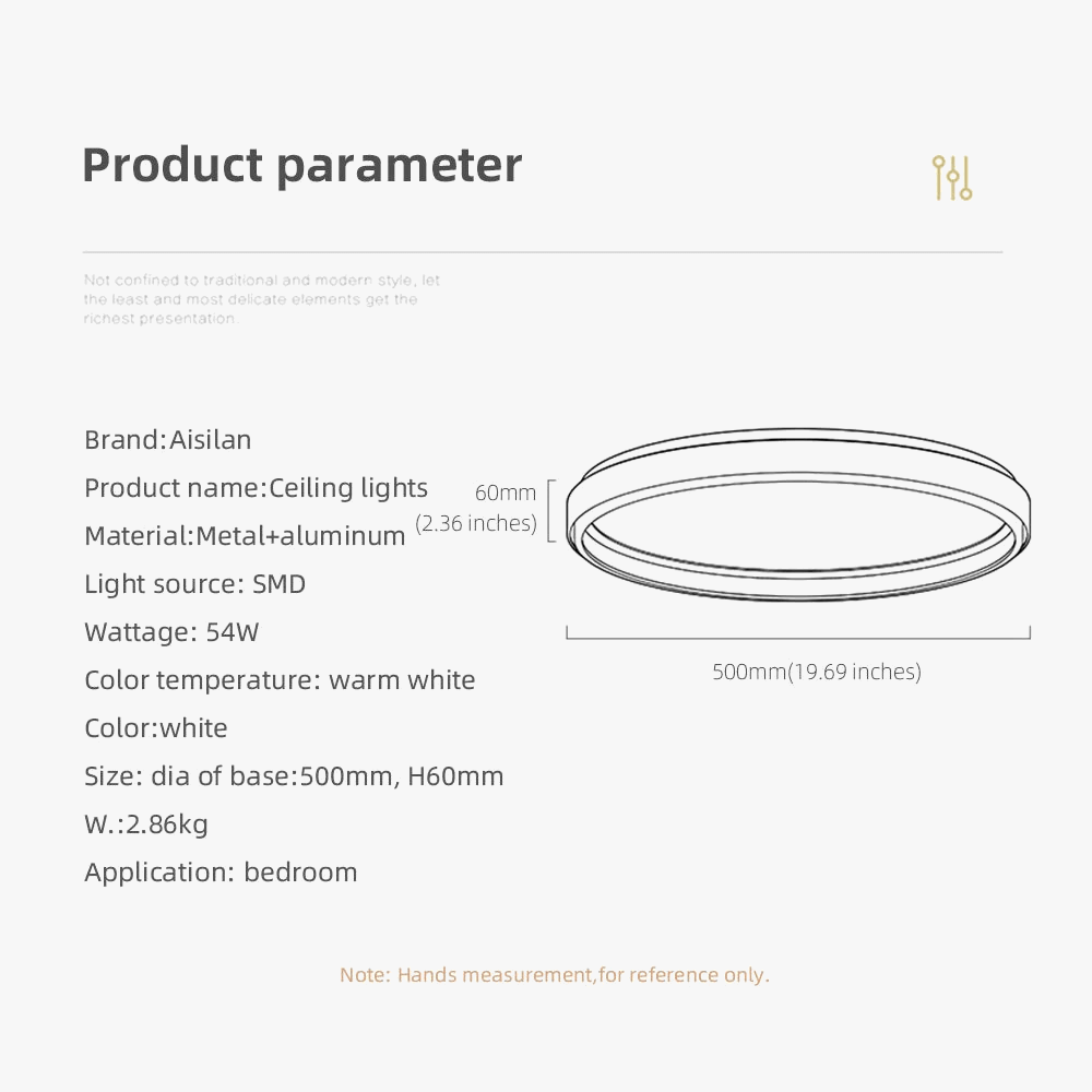 Plafonnier LED ultra-mince en silicone | Marco Lucetti