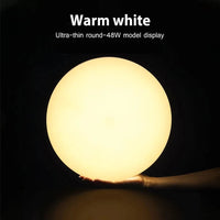 Plafonnier LED Ultra Mince - Forme Ronde & Carrée | Marco Lucetti