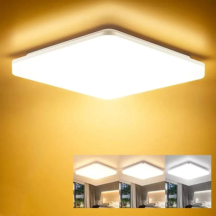 Plafonnier LED Ultra Mince - Forme Ronde & Carrée | Marco Lucetti
