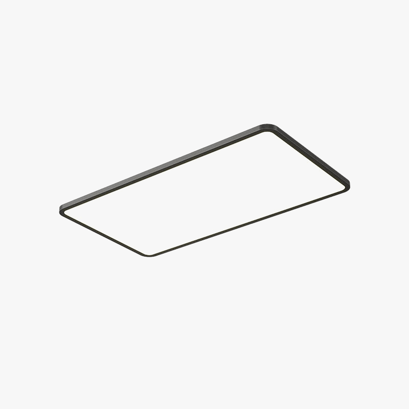 Plafonnier LED Ultra-mince Rectangulaire Minimaliste Scandinave Moderne en Acrylique | Marco Lucetti
