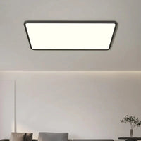 Plafonnier LED Ultra-mince Rectangulaire Minimaliste Scandinave Moderne en Acrylique | Marco Lucetti