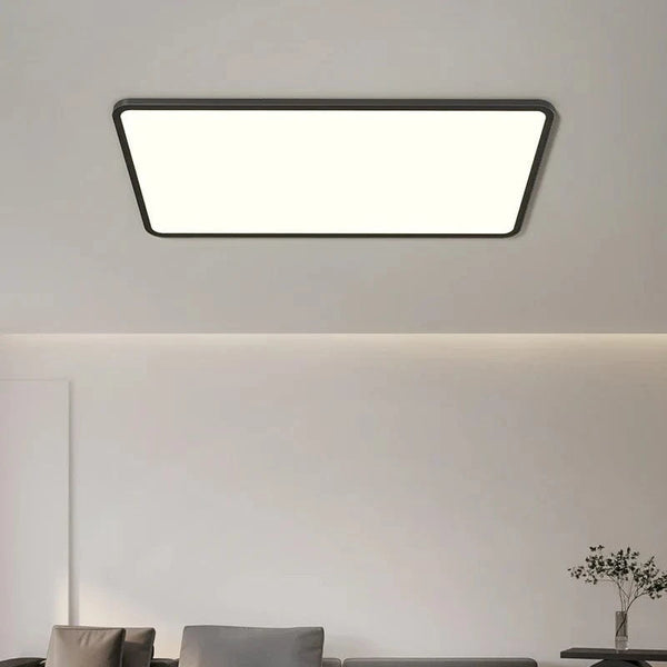 Plafonnier LED Ultra-mince Rectangulaire Minimaliste Scandinave Moderne en Acrylique | Marco Lucetti