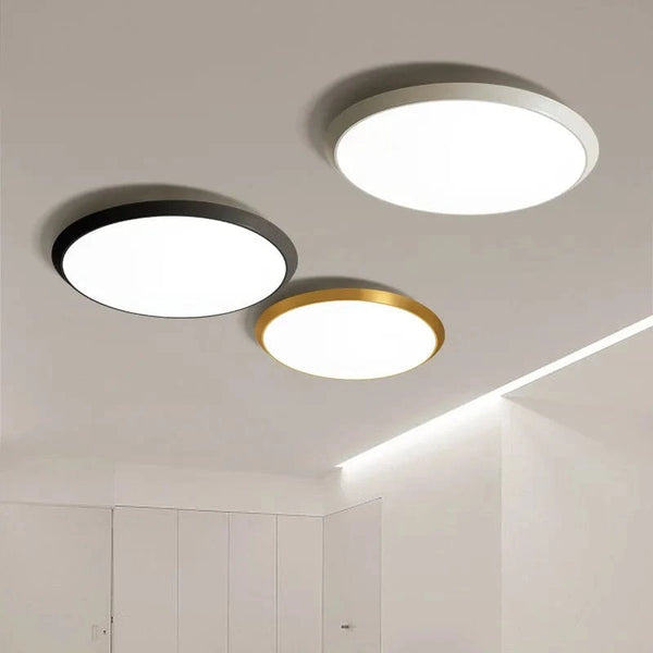 Plafonnier LED Ultra-mince Rond Waterproof Trois Épreuves | Marco Lucetti