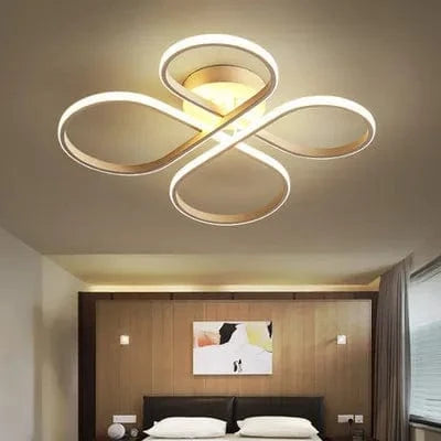 Plafonnier LED ultra-moderne | Marco Lucetti Forme - Blanc 58cm / Lumière blanche