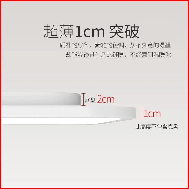 Plafonnier LED Ultra Slim Minimaliste Nordique | Marco Lucetti