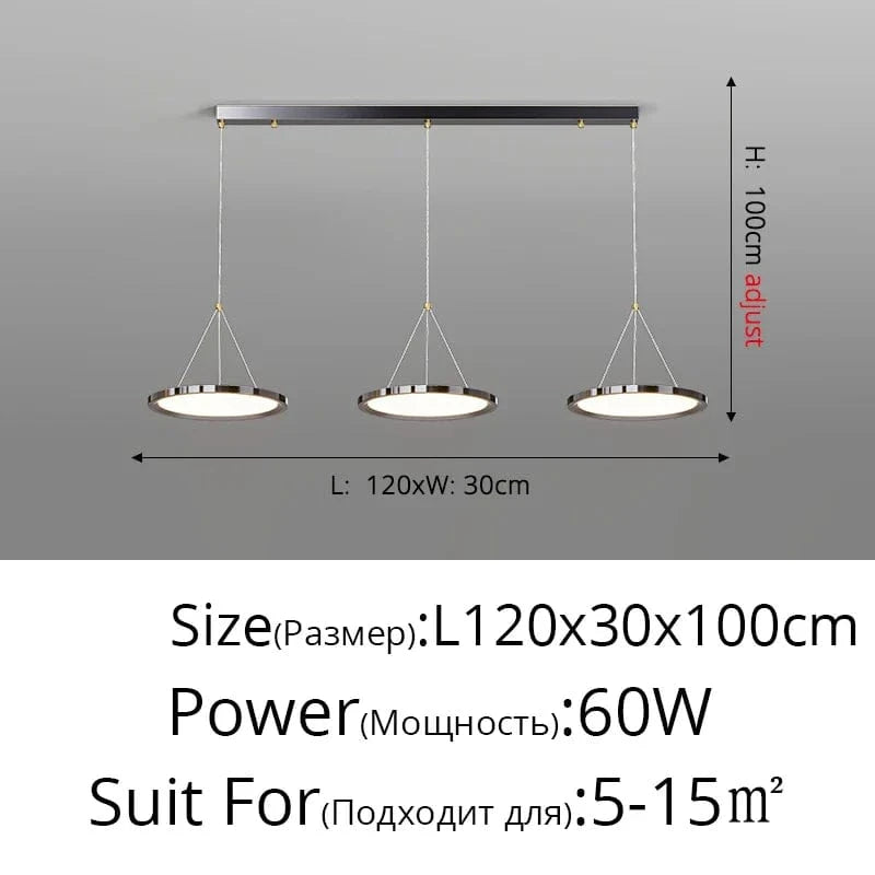 Plafonnier LED ultramince pour un éclairage moderne et élégant de votre intérieur | Marco Lucetti Noir 3 têtes / 3 couleurs sans télécommande