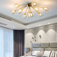 Plafonnier LED Vera en verre moderne | Marco Lucetti