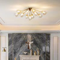 Plafonnier LED Vera en verre moderne | Marco Lucetti