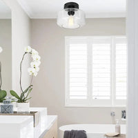 Plafonnier LED Verre Brillant | Marco Lucetti