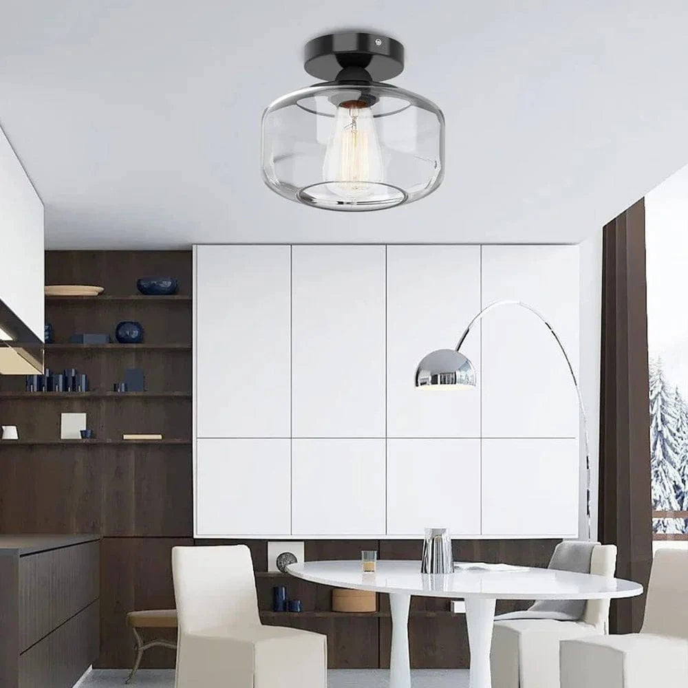 Plafonnier LED Verre Brillant | Marco Lucetti