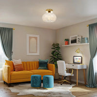 Plafonnier LED Verre intérieur Chambre/Salon | Marco Lucetti