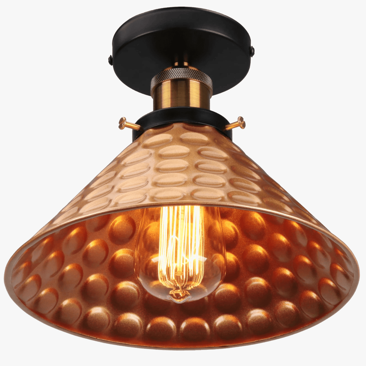 Plafonnier LED Vintage Moderne en Métal | Marco Lucetti