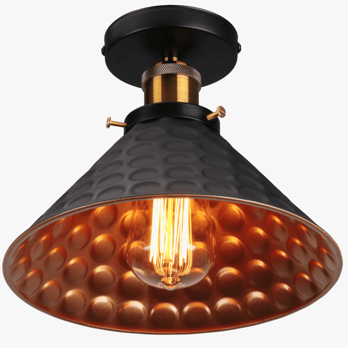 Plafonnier LED Vintage Moderne en Métal | Marco Lucetti