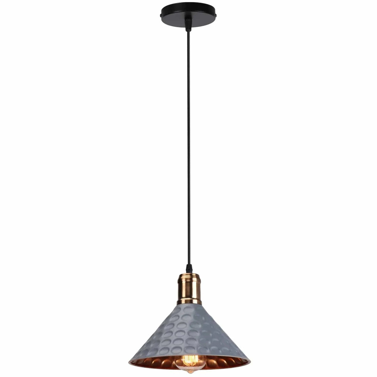 Plafonnier LED Vintage Moderne en Métal | Marco Lucetti B3
