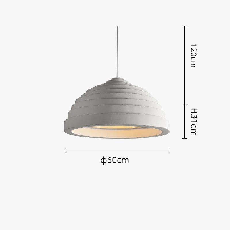 Suspension Led Nordic Wabi-sabi