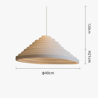 Suspension Led Nordic Wabi-sabi