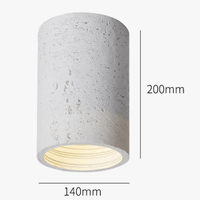 Plafonnier LED Wabi-Sabi Style en résine pour salon chambre allée couloir entrée | Marco Lucetti